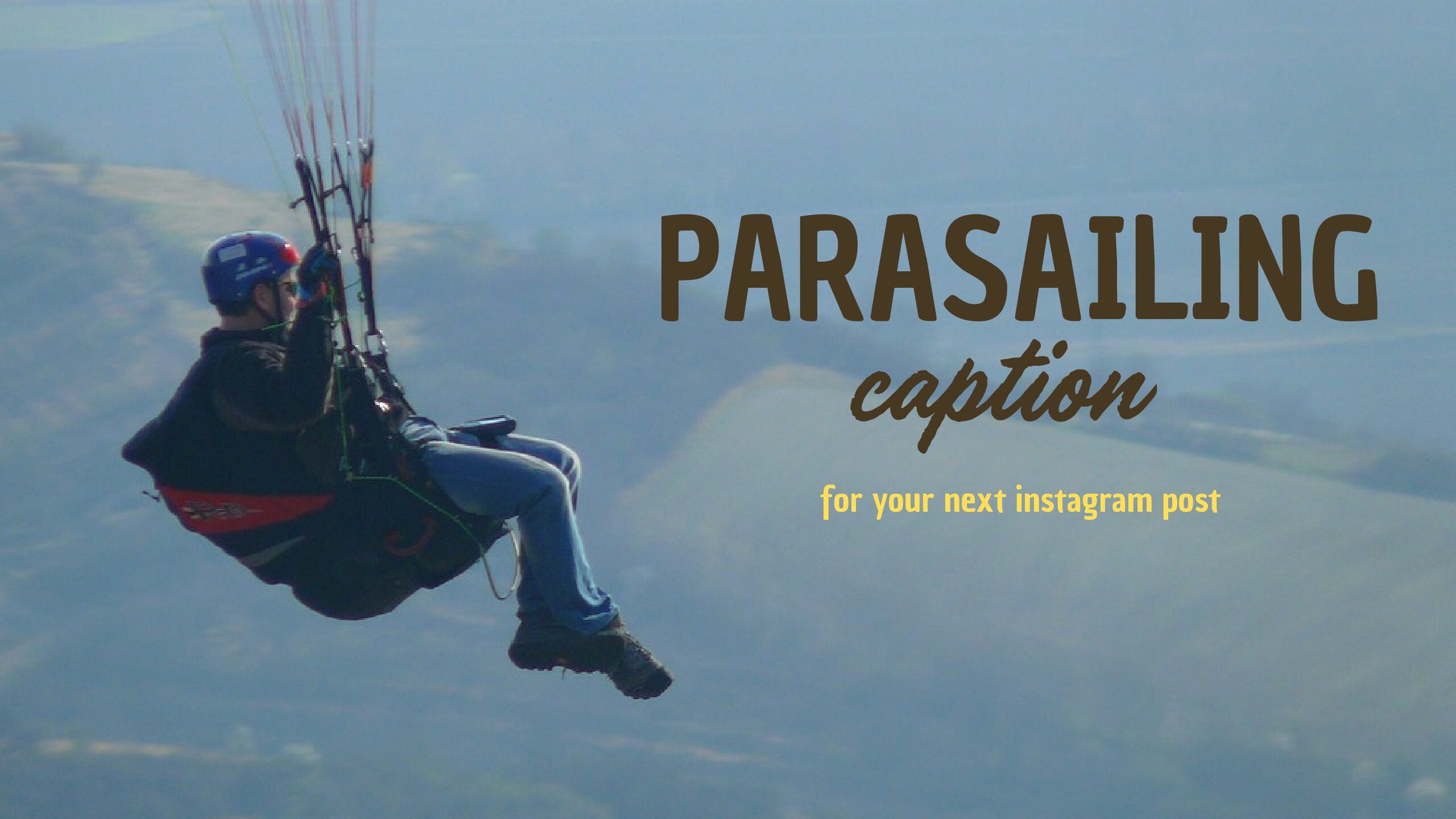 Creative Parasailing Captions For Instagram | Blast With Your Next Post